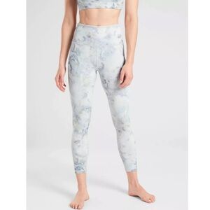 Athleta Elation Snow Dye 7/8 Tight - Green Opal - NWT